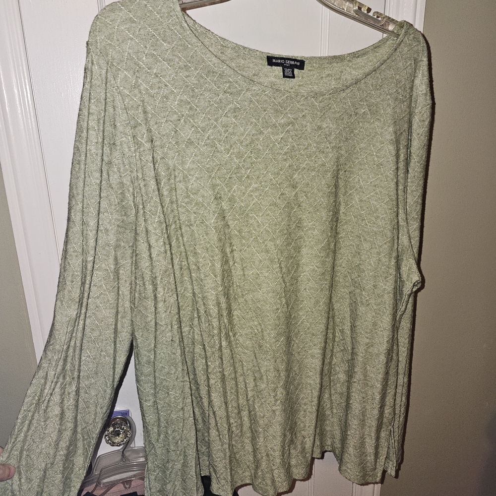 Mario Serrani Sage Long Sleeve Top